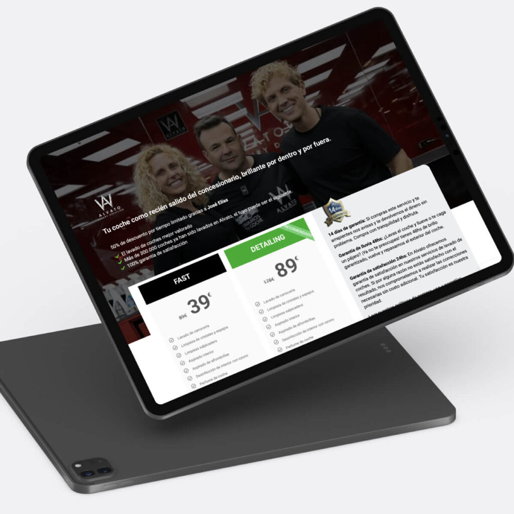 Sales Page for Influencer Collaboration